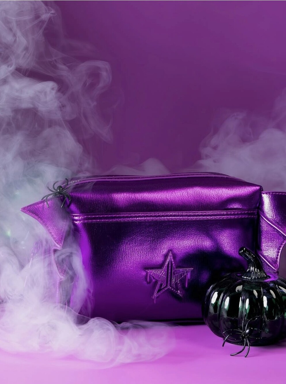 Purple Jeffree Star Halloween Makeup Bag